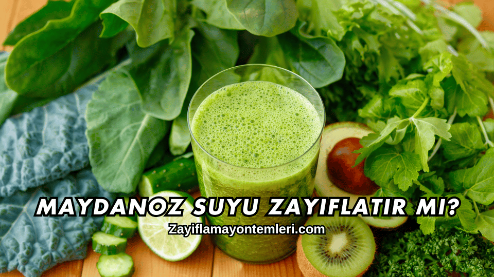 Maydanoz Suyu Zayıflatır mı