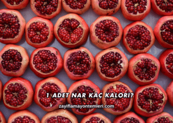 1 Adet Nar Kaç Kalori?
