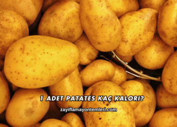 1 Adet Patates Kaç Kalori?