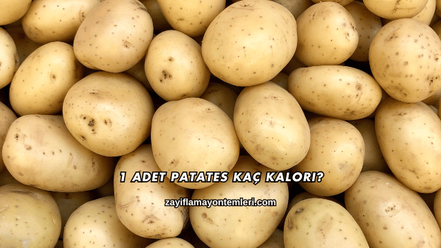 1 Adet Patates Kaç Kalori?