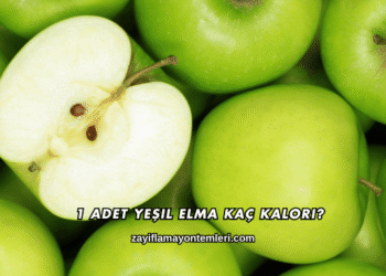 1 Adet Yeşil Elma Kaç Kalori?