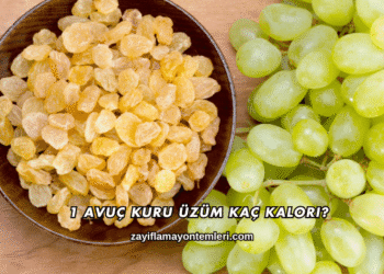 1 Avuç Kuru Üzüm Kaç Kalori?