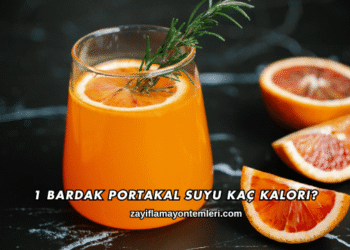 1 Bardak Portakal Suyu Kaç Kalori?