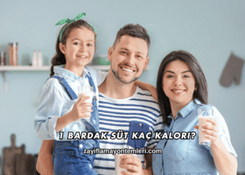 1 Bardak Süt Kaç Kalori?