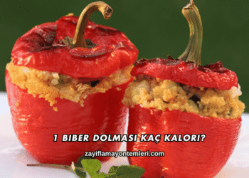 1 Biber Dolması Kaç Kalori?