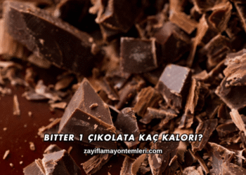 1 Çikolata Kaç Kalori?