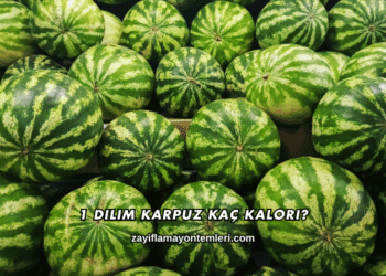 1 Dilim Karpuz Kaç Kalori?