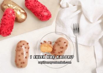 1 Ekler Kaç Kalori?