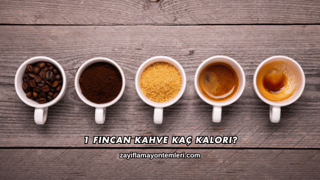 1 Fincan Kahve Kaç Kalori?