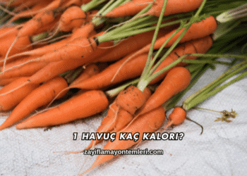1 Havuç Kaç Kalori?