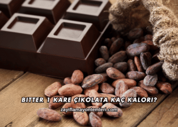 1 Kare Çikolata Kaç Kalori?