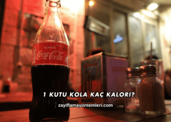 1 Kutu Kola Kaç Kalori?