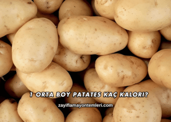 1 Orta Boy Patates Kaç Kalori?