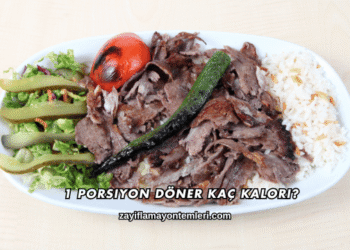 1 Porsiyon Döner Kaç Kalori?