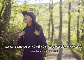 1 Saat Tempolu Yürüyüş Kaç Kalori Yakar?