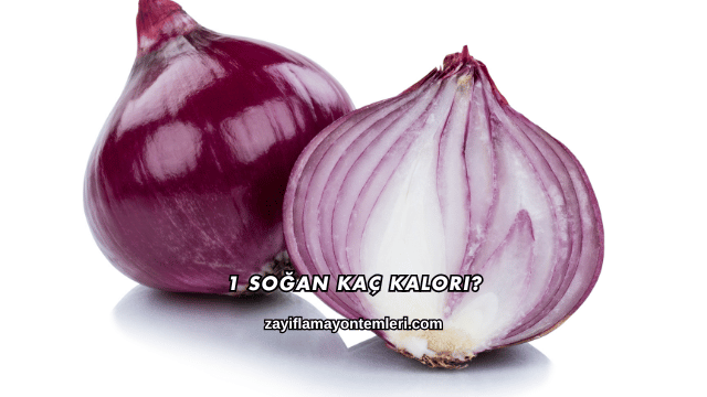 1 Soğan Kaç Kalori?