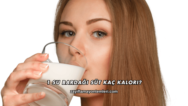 1 Su Bardağı Süt Kaç Kalori?