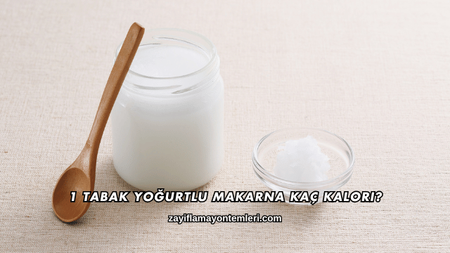 1 Tabak Yoğurtlu Makarna Kaç Kalori?