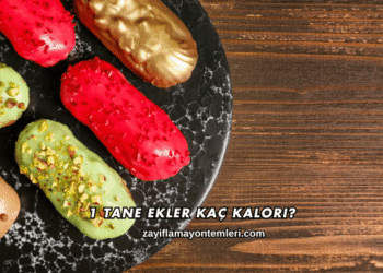 1 Tane Ekler Kaç Kalori?