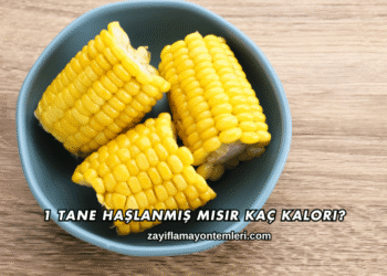 1 Tane Haşlanmış Mısır Kaç Kalori?