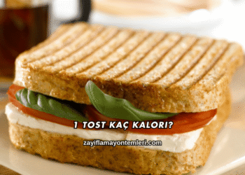1 Tost Kaç Kalori?