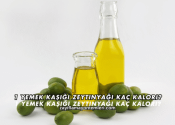 1 Yemek Kaşığı Zeytinyağı Kaç Kalori?