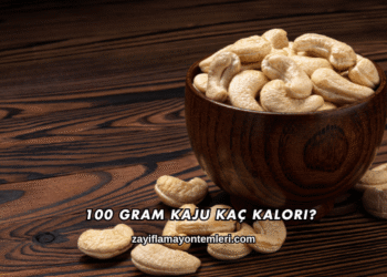100 Gram Kaju Kaç Kalori?