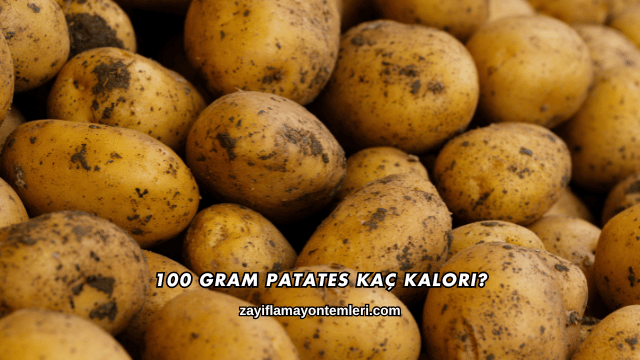 100 Gram Patates Kaç Kalori?