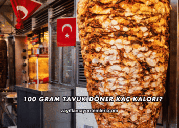 100 Gram Tavuk Döner Kaç Kalori?