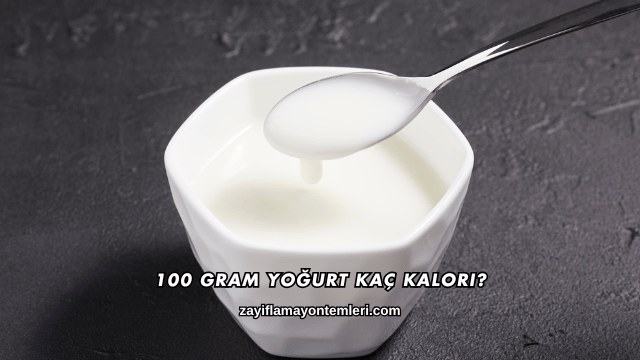 100 Gram Yoğurt Kaç Kalori?