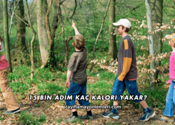 15 Bin Adım Kaç Kalori Yakar?
