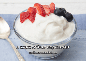 2 Kaşık Yoğurt Kaç Kalori?