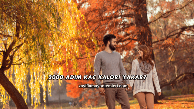 2000 Adım Kaç Kalori Yakar?