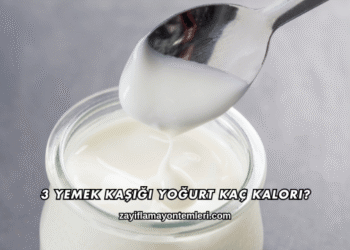 3 Yemek Kaşığı Yoğurt Kaç Kalori?