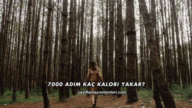 7000 Adım Kaç Kalori Yakar?