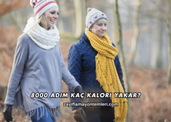 8000 Adım Kaç Kalori Yakar?