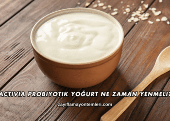Activia Probiyotik Yoğurt Ne Zaman Yenmeli?