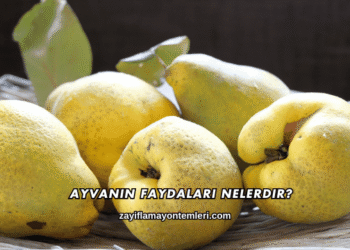 Ayvanın Faydaları Nelerdir?