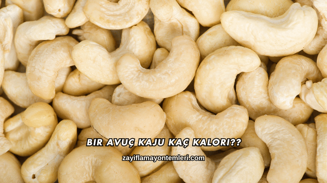 Bir Avuç Kaju Kaç Kalori