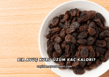 Bir Avuç Kuru Üzüm Kaç Kalori?