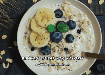 Bir Kase Yulaf Kaç Kalori?