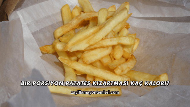 Bir Porsiyon Patates Kızartması Kaç Kalori?