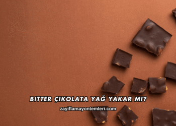Bitter Çikolata Yağ Yakar mı?
