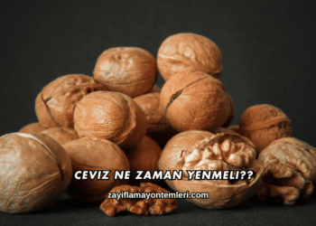 Ceviz Ne Zaman Yenmeli?