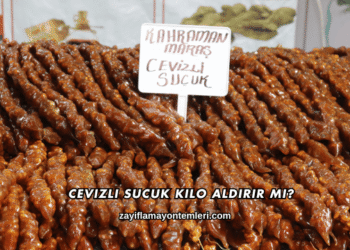 Cevizli Sucuk Kilo Aldırır mı?