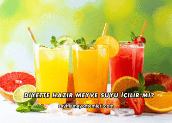 Diyette Hazır Meyve Suyu İçilir mi?