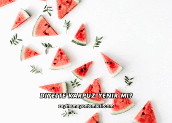 Diyette Karpuz Yenir mi?