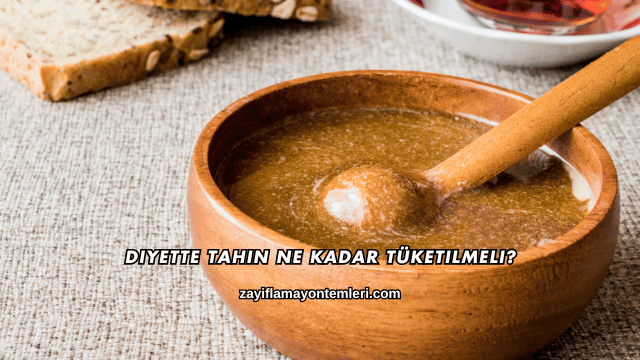 Diyette Tahin Ne Kadar Tüketilmeli?