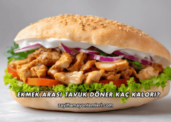 Ekmek Arası Tavuk Döner Kaç Kalori?