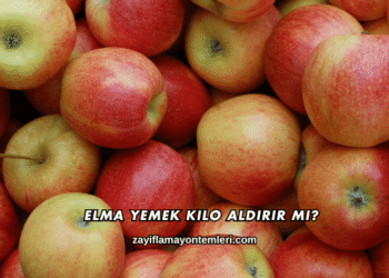 Elma Yemek Kilo Aldırır mı?